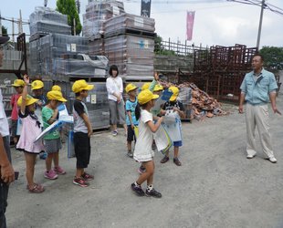 郊外学習で毎年来てくれています！