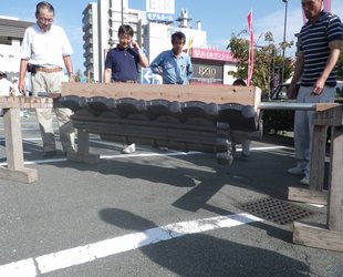 熊本県のアクアドームで技能祭