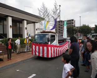 熊本県のアクアドームで技能祭